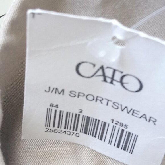 NWT CATO Khaki Sportswear Capri Pants, Sz 10 Ideal for Spring & Summer - Picture 4 of 4